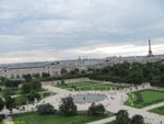 Вид Парижа с Колеса обозрения. Лувр (Париж)
