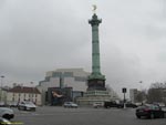 Париж. Площадь Бастилия. Июльская колонна