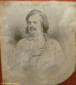 Париж. Музей Бальзака. Портрет Бальзака 1842 года