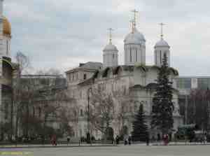 Патриарший дворец и церковь Двенадцати апостолов. Московский кремль (Москва)