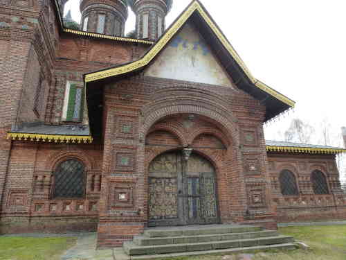 Портал и декоры. Церковь Иоанна Предтечи в Толчкове (Ярославль)