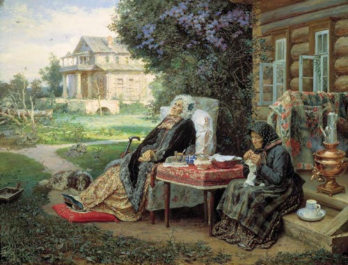 Всё в прошлом (1889 г.), В.М. Максимов, ГТГ