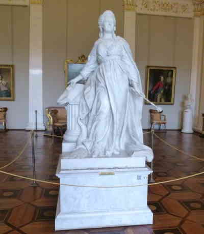 Екатерина II - законодательница. Ф.И. Шубин, (1789), ГРМ