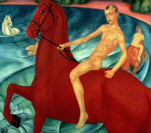 Купание красного коня (Петров-Водкин К.С.)