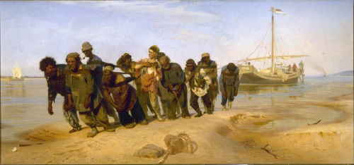 Илья Репин, Бурлаки на Волге, 1872—1873