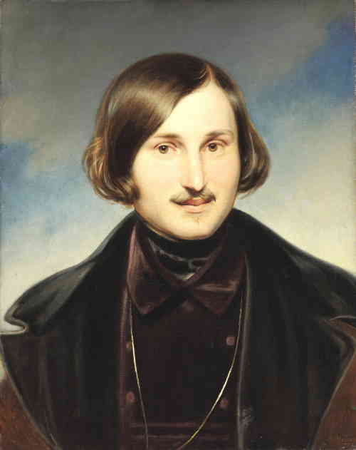 Портрет Гоголя Н. В., художник Фёдор Моллер