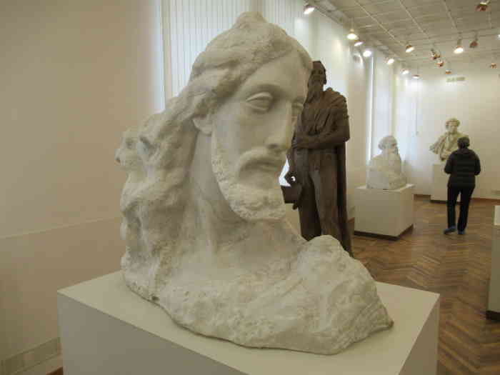 Сын человеческий, 1933 г., мрамор. Музей скульптуры С.Т. Коненкова (Смоленск)