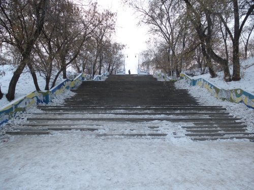 Хабаровск. Тургеневская лестница