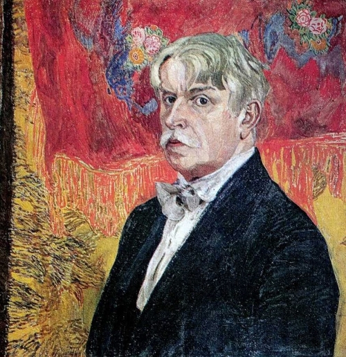 Головин, Александр Яковлевич. Автопортрет (1919)