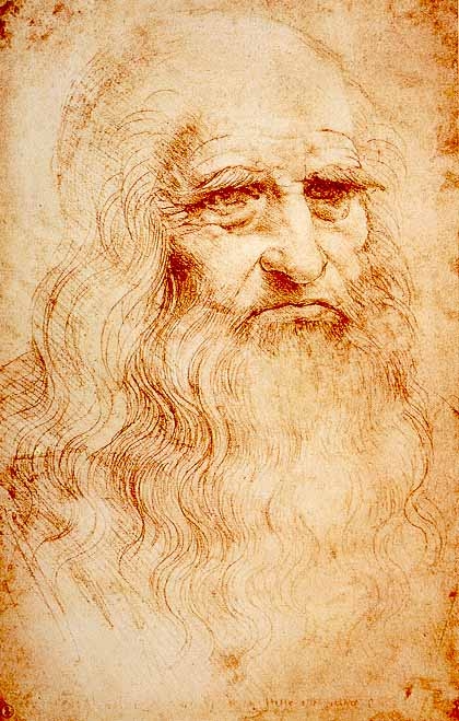 Предполагаемый Автопортрет Леонардо да Винчи (около 1510-1515)