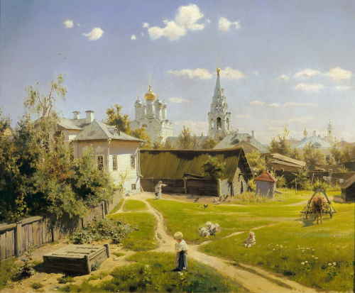 Московский дворик (Поленов В.Д.)