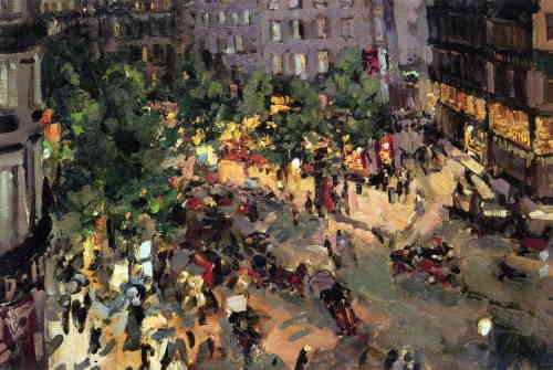 Париж. Бульвар Капуцинок, 1906 г., ГТГ