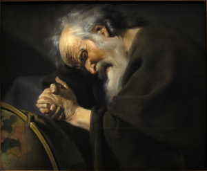 Гераклит Эфесский, художник И. Морельсе (ок. 1630)