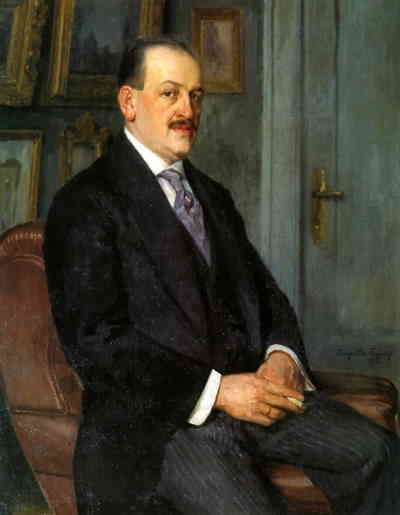 Богданов-Бельский. Автопортрет (1915 г.)