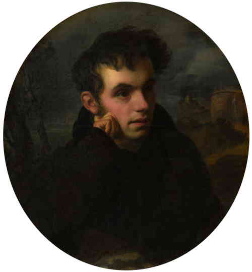 Портрет поэта Василия Андреевича Жуковского (Кипренский О.А.)