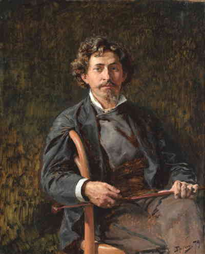 Портрет художника И.Е. Репина (Поленов В.Д.)