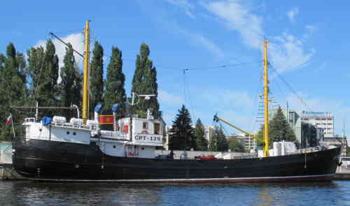 Рыболовное судно СРТ-129. Музей Мирового океана (Калининград)