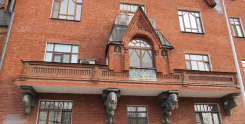 Балкон. Дом Перцовой (Москва)