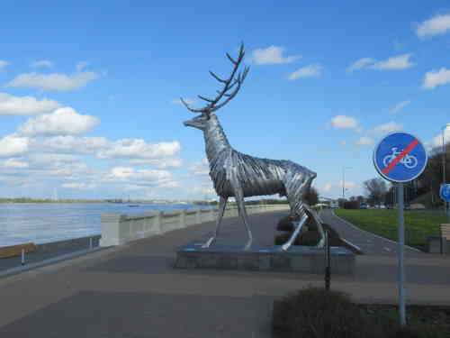 Олень, символ Нижнего Новгорода (Нижний Новгород)
